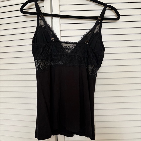 Soma Black Camisole with Lace Detail - Picture 2 of 3